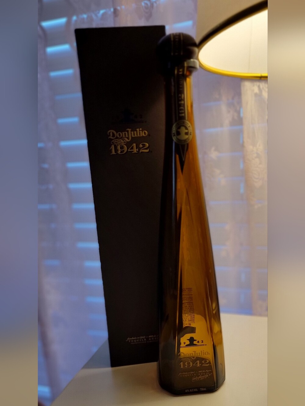 Don Julio 1942 Tequila Bottle - Amber Glass